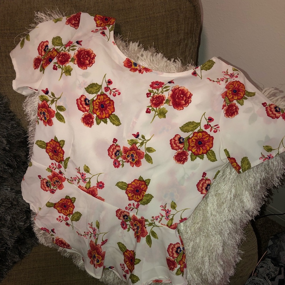 Forever 21 Tie Shirt
